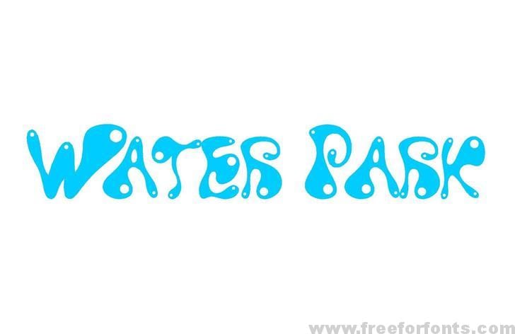 Water Park Font Free Download