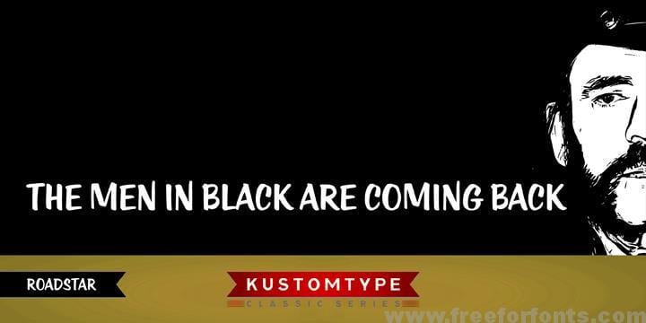 KTF-Roadstar Font Free Download