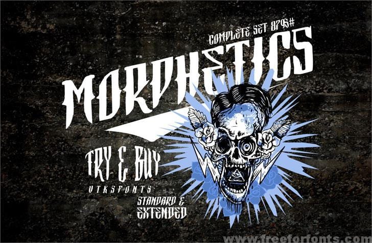 Vtks Morphetics 2 Font Free Downlaod