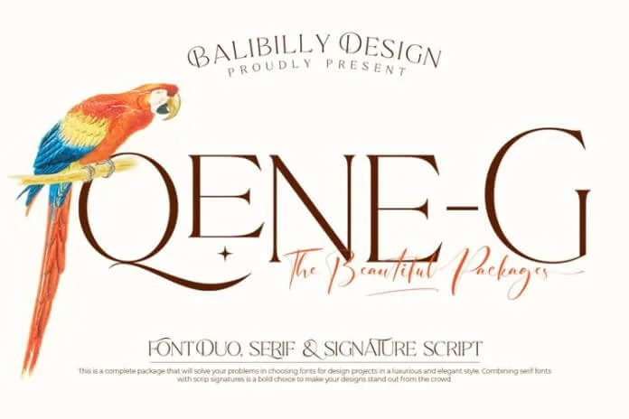 Qene-G Font