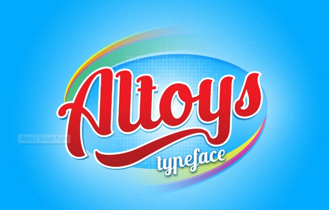 Altoys Script Font