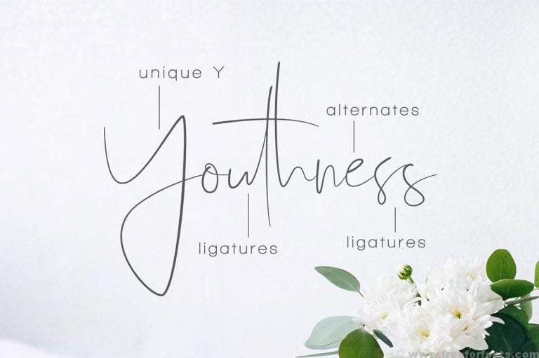 Youthness Script Font Free Download