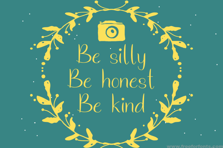 Just Smile Typeface Font Free Download