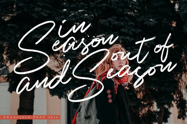 Francisco Script Font Free Download