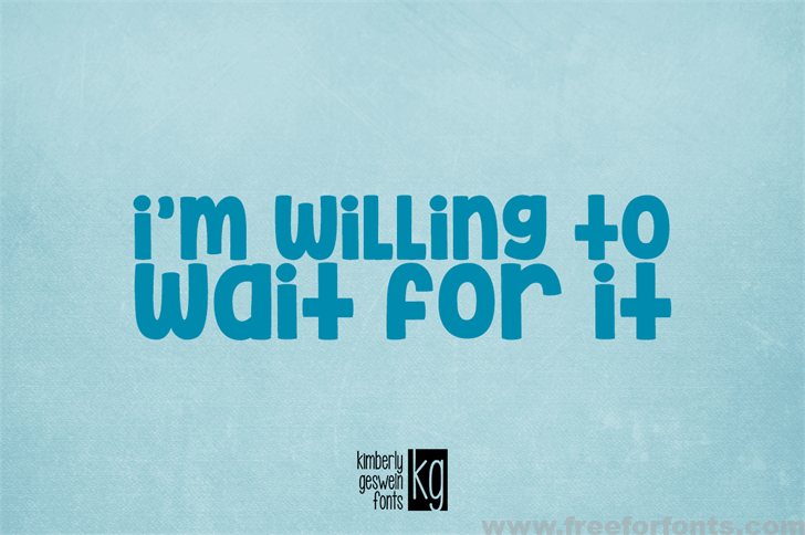 KG Inimitable Original Font Free Download