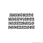 Eckmannpsych Font