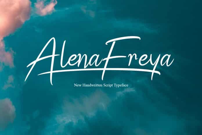 Alena Freya Script Font