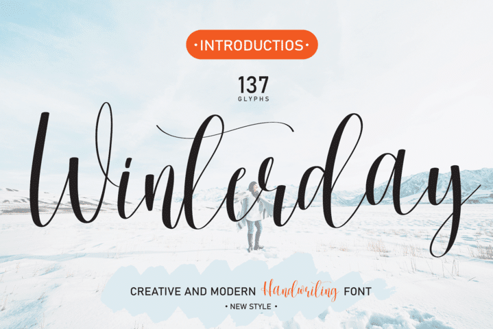 Winterday Script Font