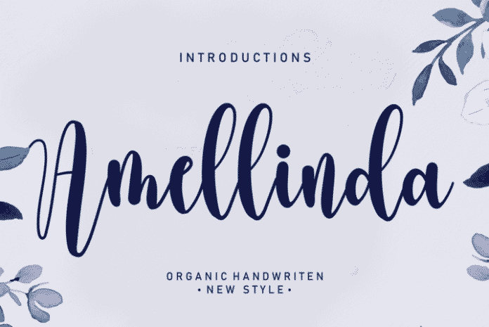 Amellinda Script Font