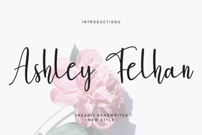 Ashley Felhan Script Font