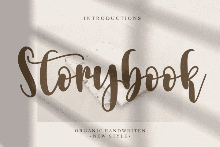 Storybook Script Font