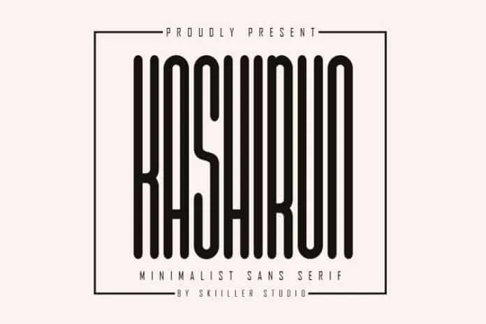 Kashirun - Minimalist Sans Serif