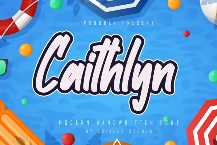 Caithlyn - Modern Handwritten Font