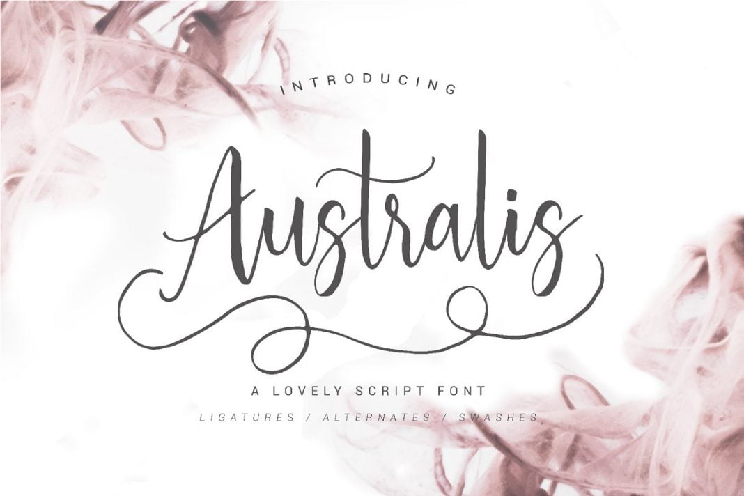 Australis Script Font