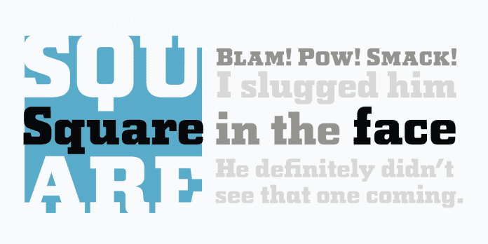 Squareface Font