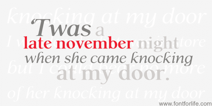 Late November Font