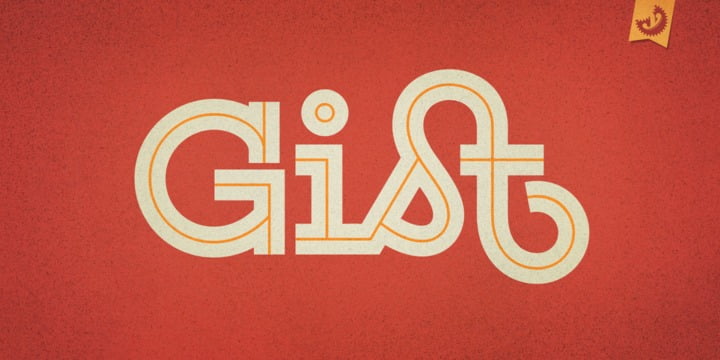 Gist Font
