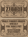 Zumba-Bonus Font