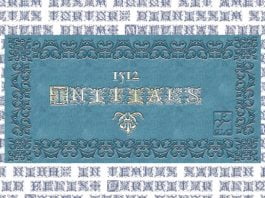 1512 Initials Font