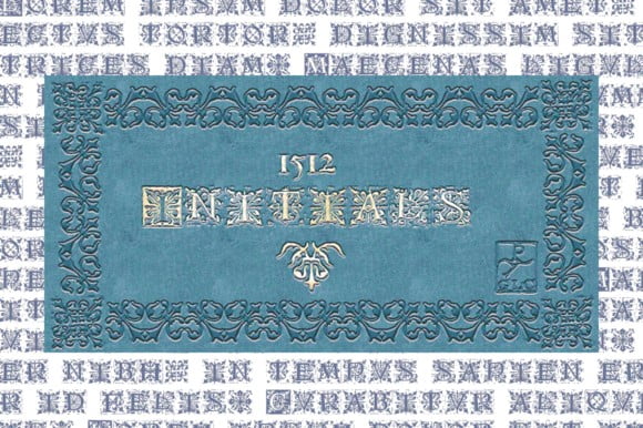 1512 Initials Font