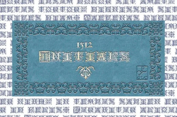 1512 Initials Font