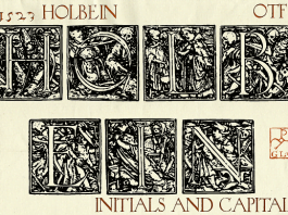 1523 Holbein Font