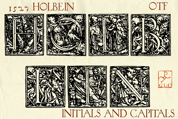 1523 Holbein Font