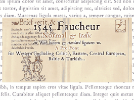 1545 Faucheur Font