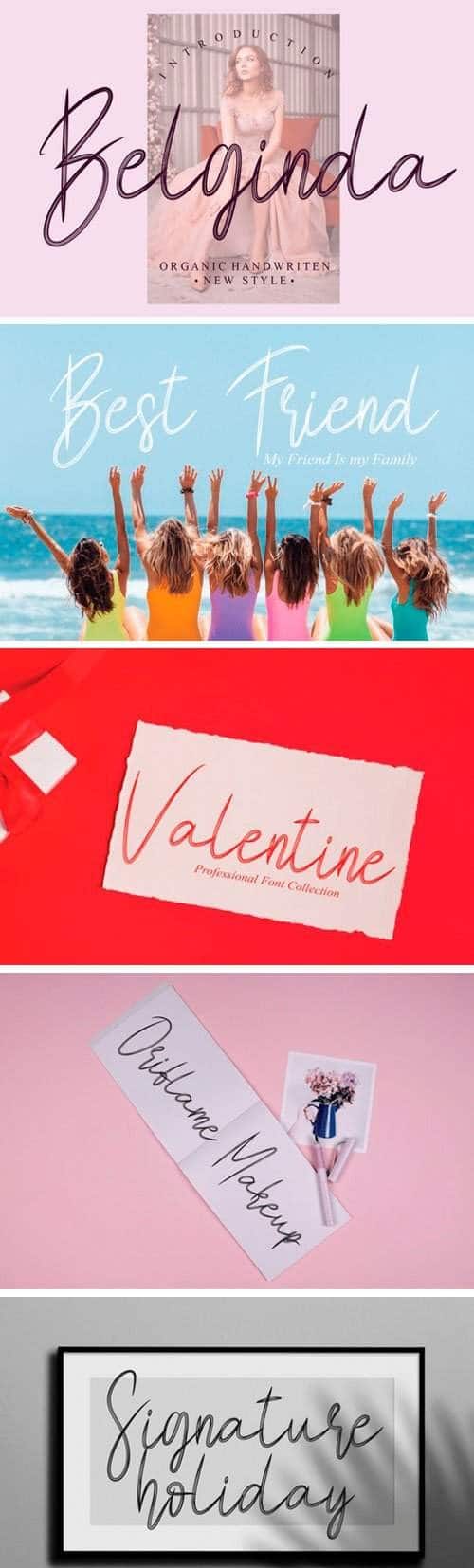 Belginda Brush Font