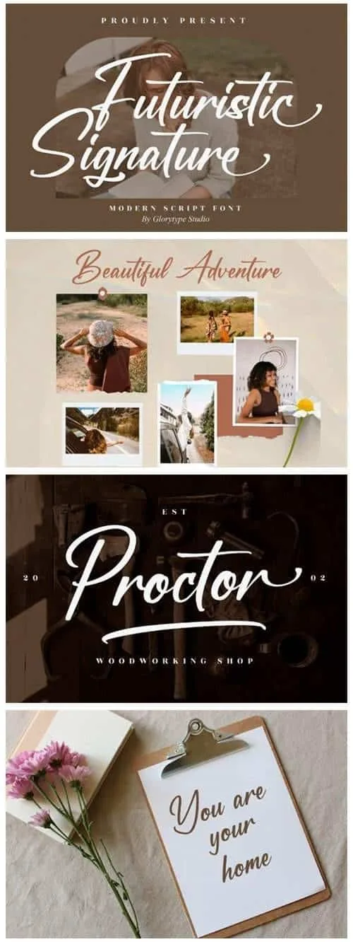 Futuristic Stylish Font
