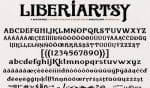 Liberiartsy Vintage Font