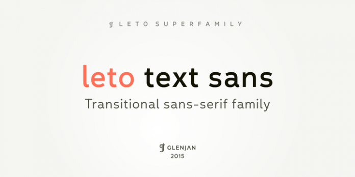 Leto Text Sans Font