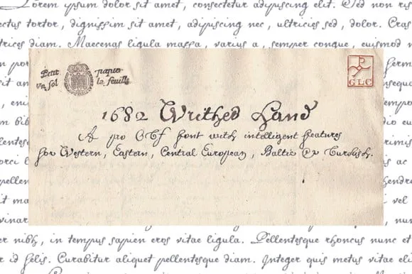 1682 Writhed Hand Font