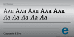 Corporate E Pro Font