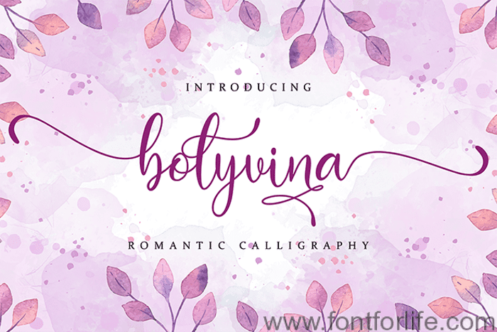bolyvina Font