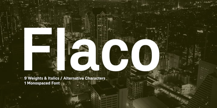 Flaco Font