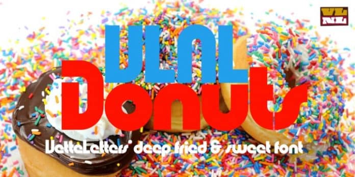 VLNL Donuts Font