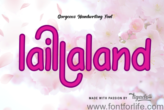 Lailaland Font