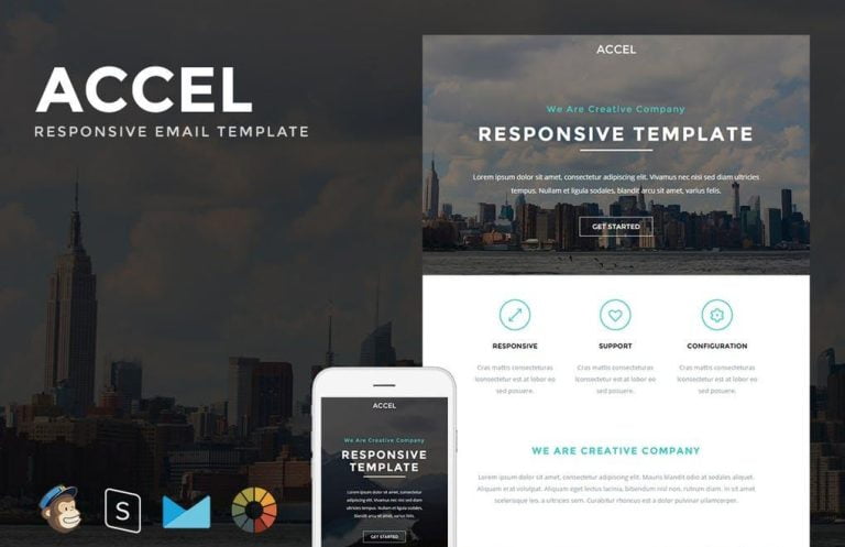 Accel – Responsive Email + StampReady Builder
