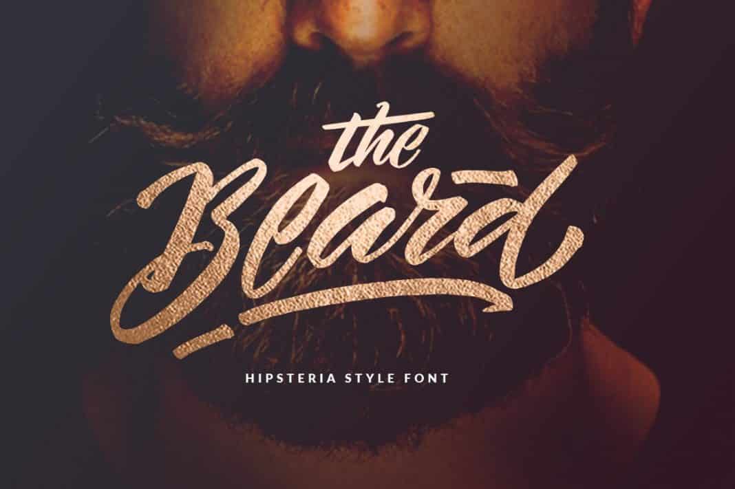 The Beard – Branded Typeface +Extras