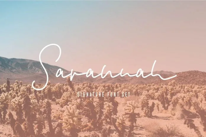 Savannah Font