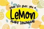 Lemon Crush Font