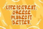 Cheese Sugar a Delicious Font