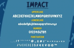 Impact Font