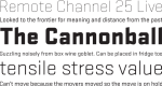 Stratum 1 Font