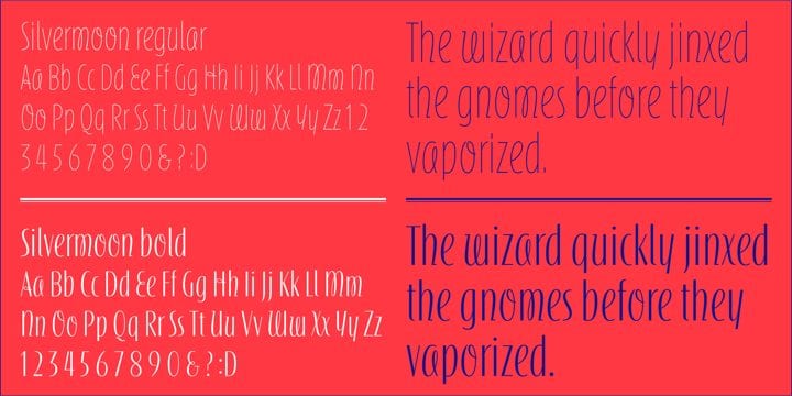 ITC Silvermoon Font Family Free Download