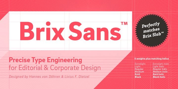 Brix Sans Font Free Download