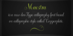 Maestra Font