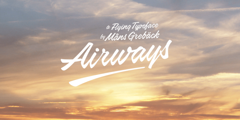Airways Font Free Download