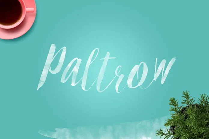 Paltrow Font